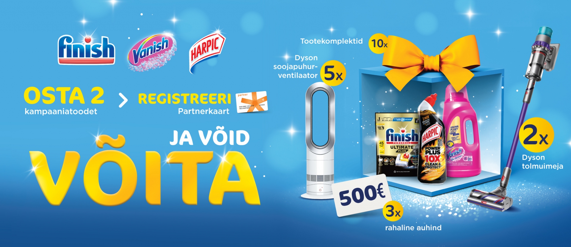 Osta, registreeri, võida