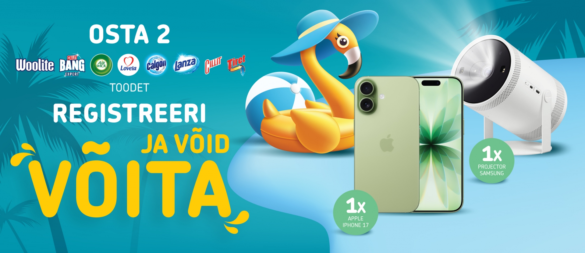 Osta 2 toodet ja võida