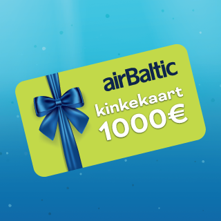 Lennufirma airBaltic kinkekaart
